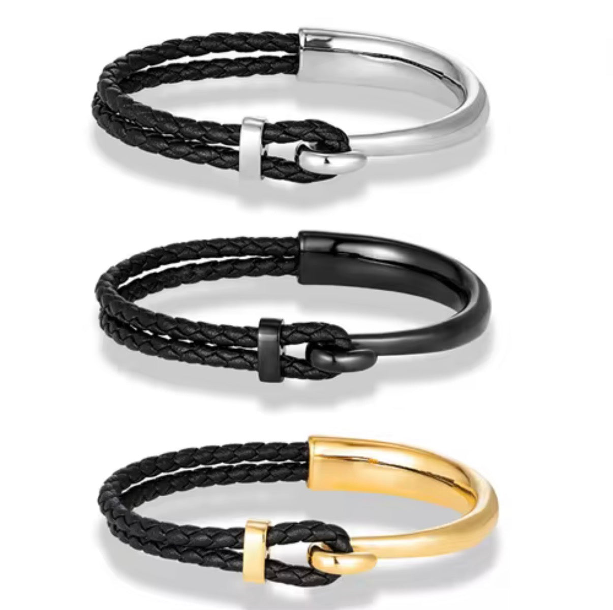 Mens Leather Bracelets