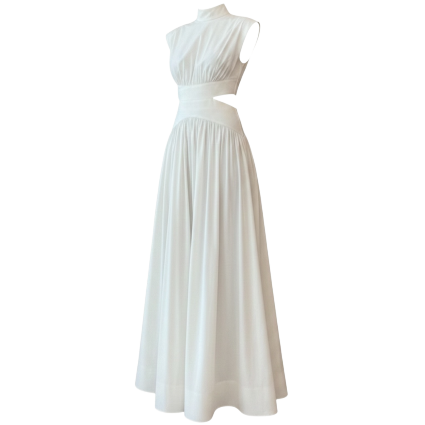 White Midi Dress