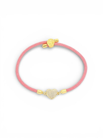 Shiny Heart Bracelet
