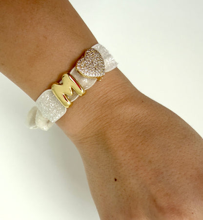 Elastic Glitter Bracelet