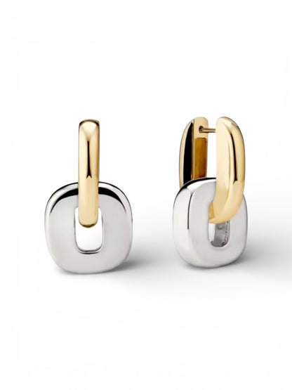 Two Tone Earrings