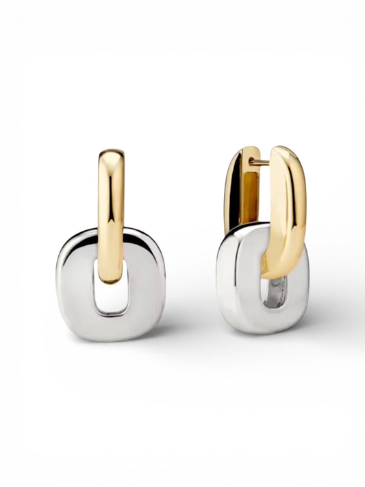 Two Tone Earrings