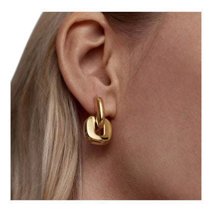 Two Tone Earrings