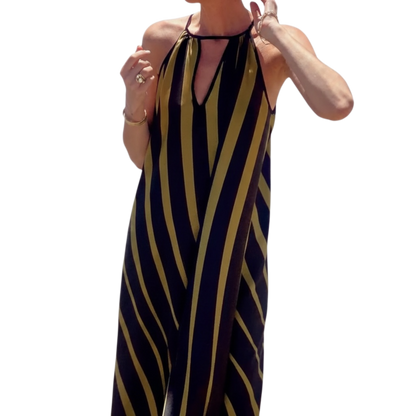 Stripe Maxi Dress