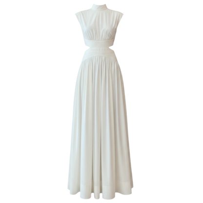 White Midi Dress