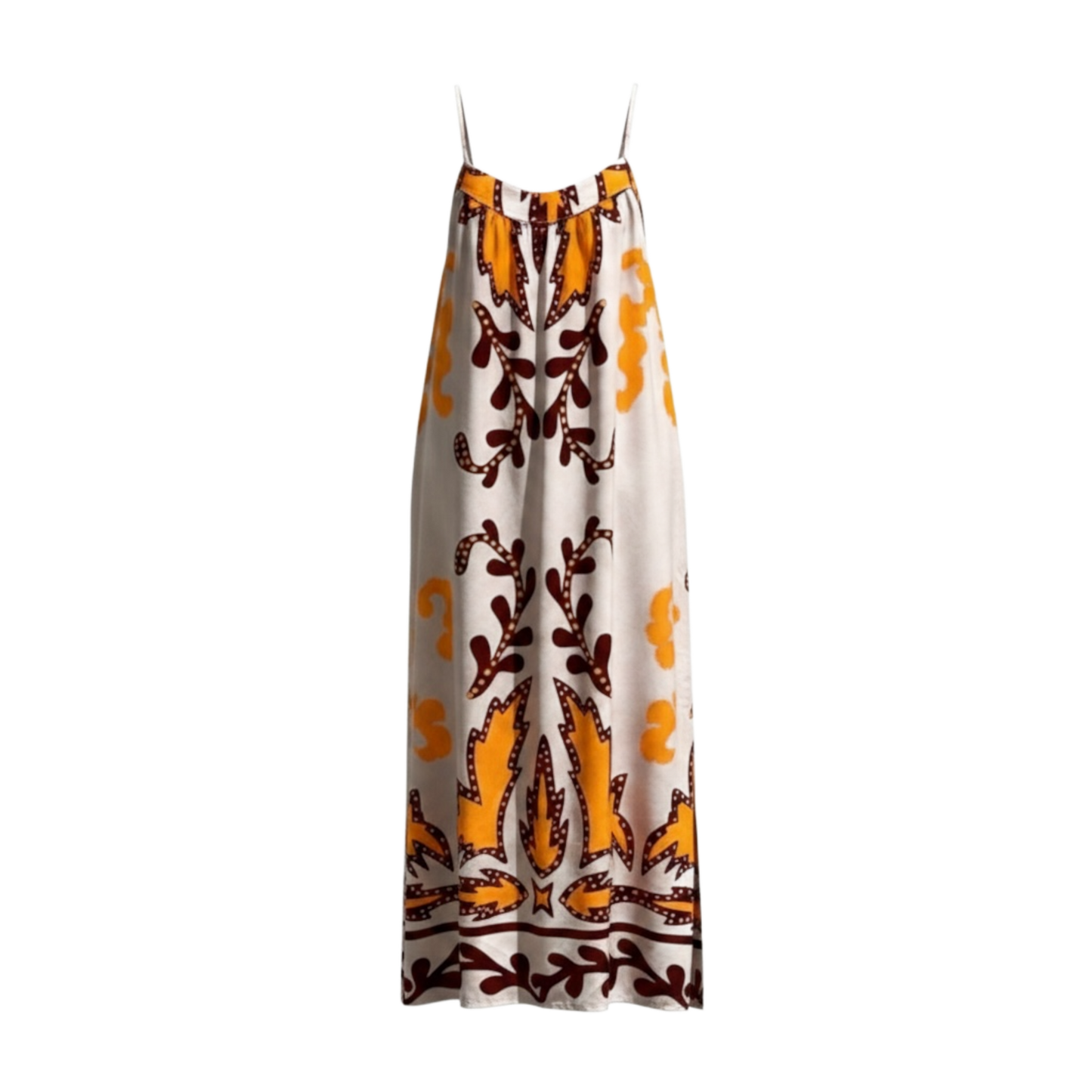 Orange Maxi Dress