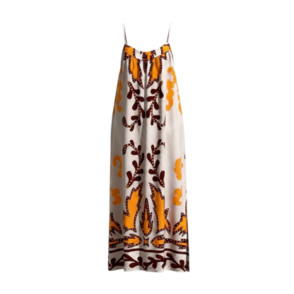 Orange Maxi Dress