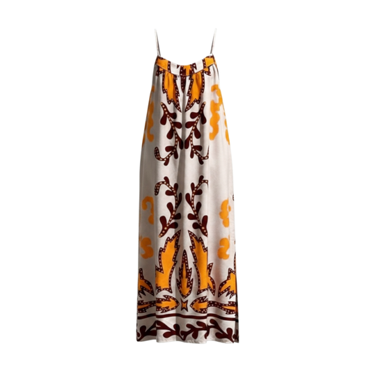 Orange Maxi Dress