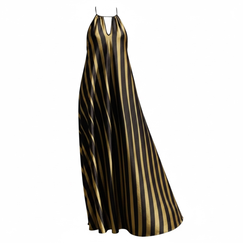 Stripe Maxi Dress