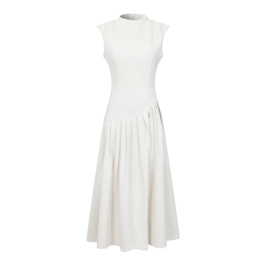 Pleated Maxi Dress