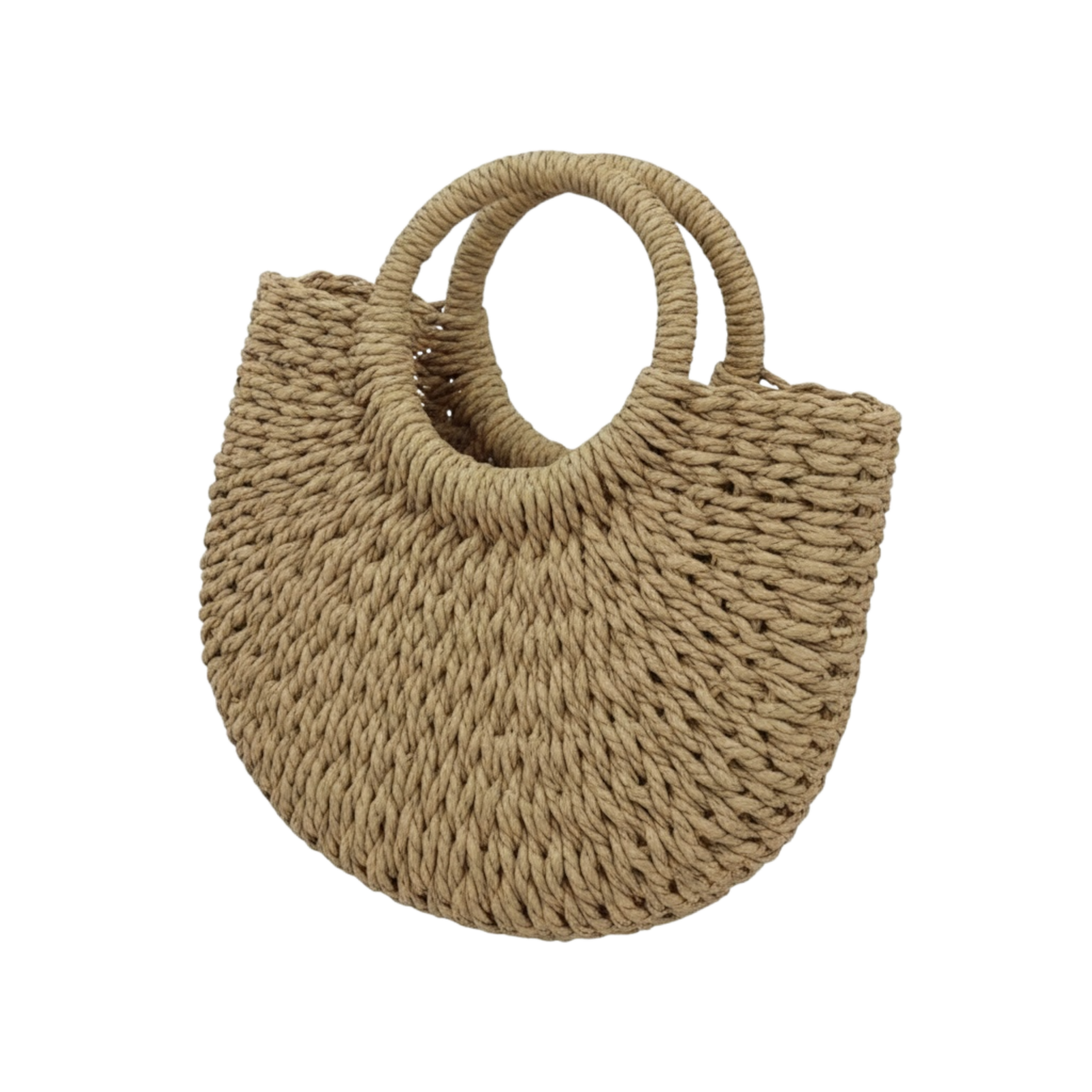 Cartera Tejida Media Luna