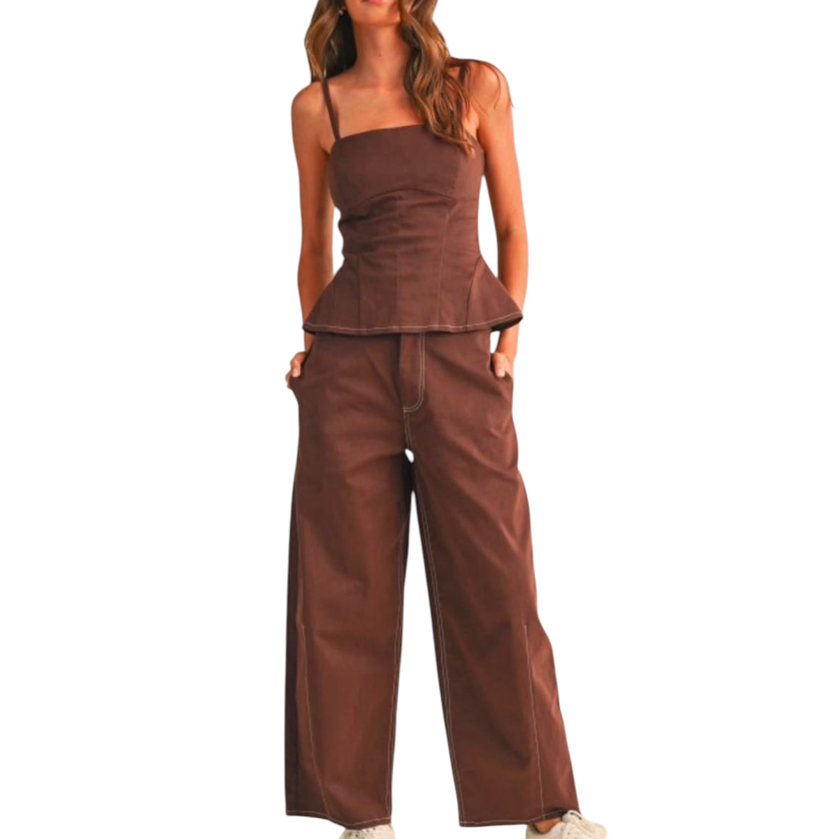 Pantalón Peplum