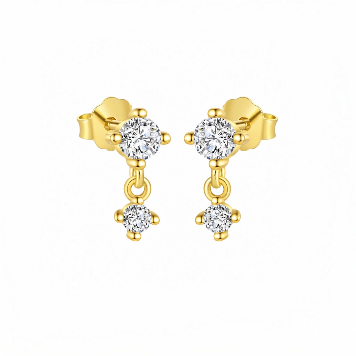 Aretes Zirconia