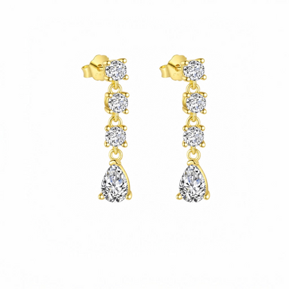 Aretes Zirconia